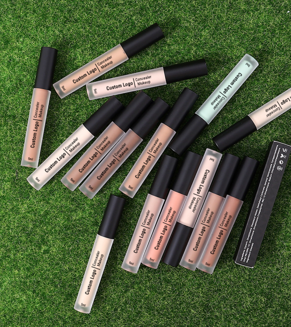 Make Your Own Full Coverage Private Label Liquid Concealer Makeup 8 Color Foundation Concealer Pen Stick Low Natural Sunscreen